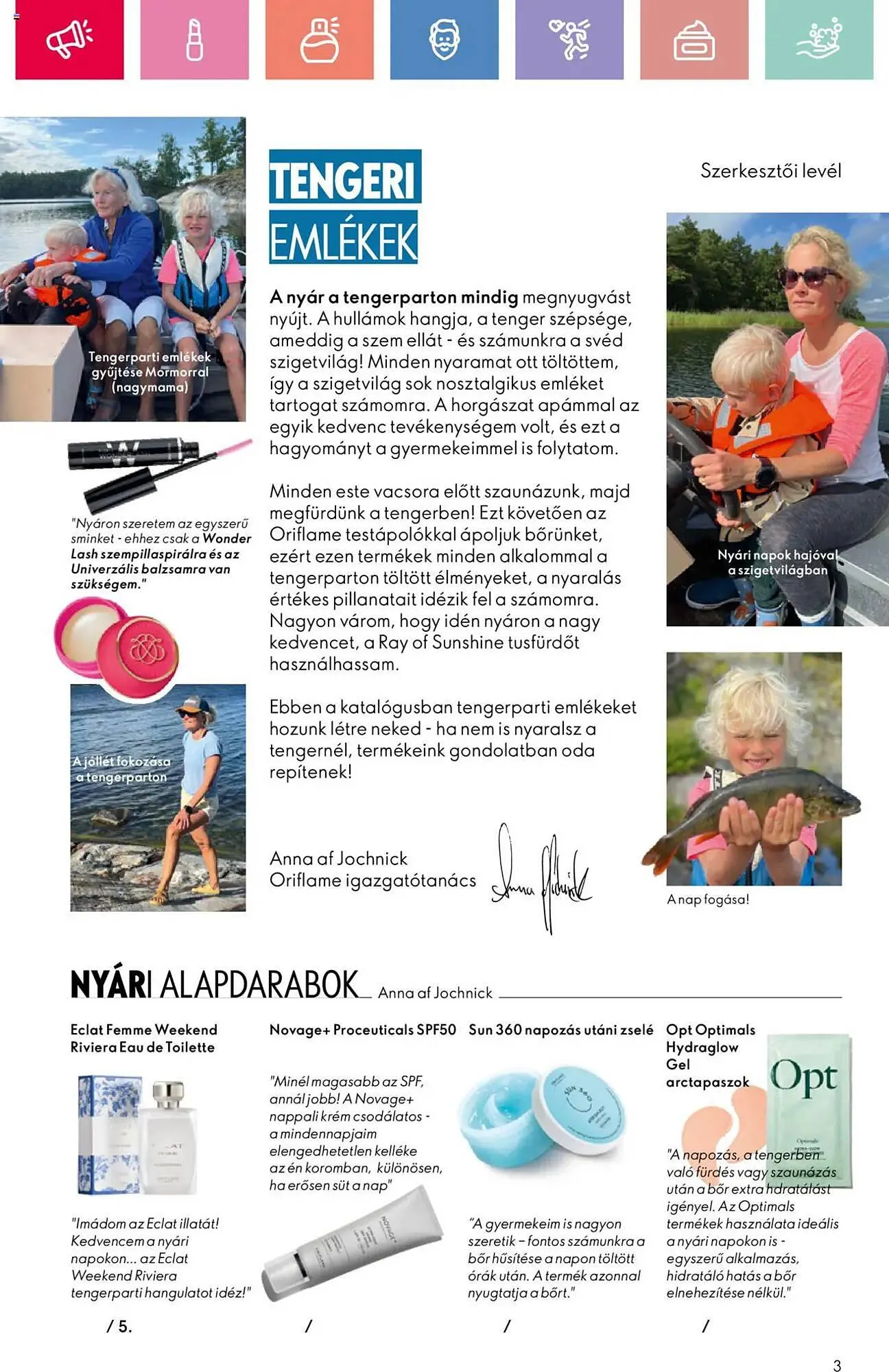Katalógus Oriflame akciós újság június 15.-tól július 5.-ig 2025. - Oldal 3