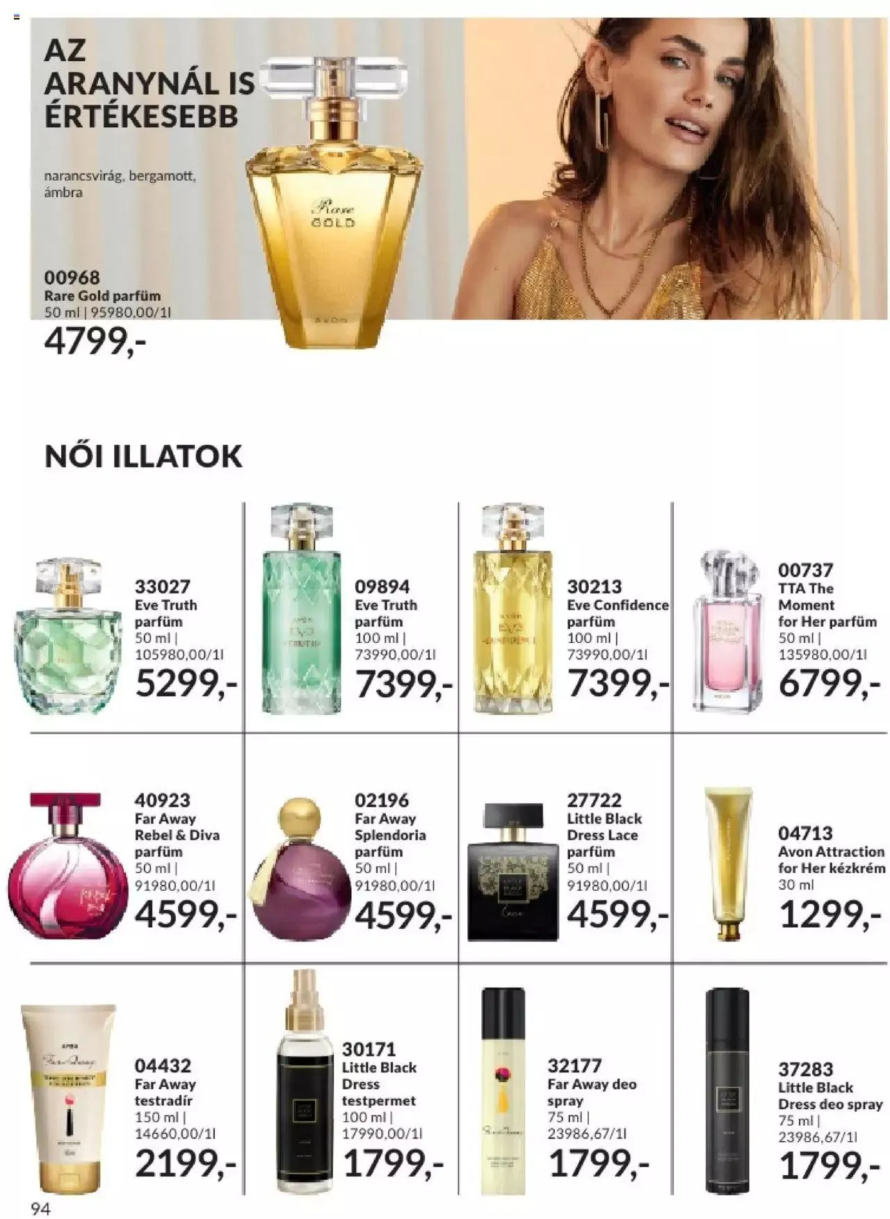 Katalógus Katalógus AVON 2023 Augusztus augusztus 1.-tól augusztus 31.-ig 2023. - Oldal 98