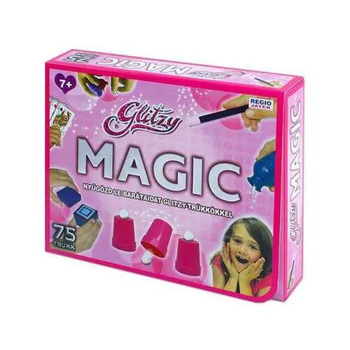 Hanky Panky - Csiribá: Glitzy Magic bűvészdoboz lányoknak 75 trükkel