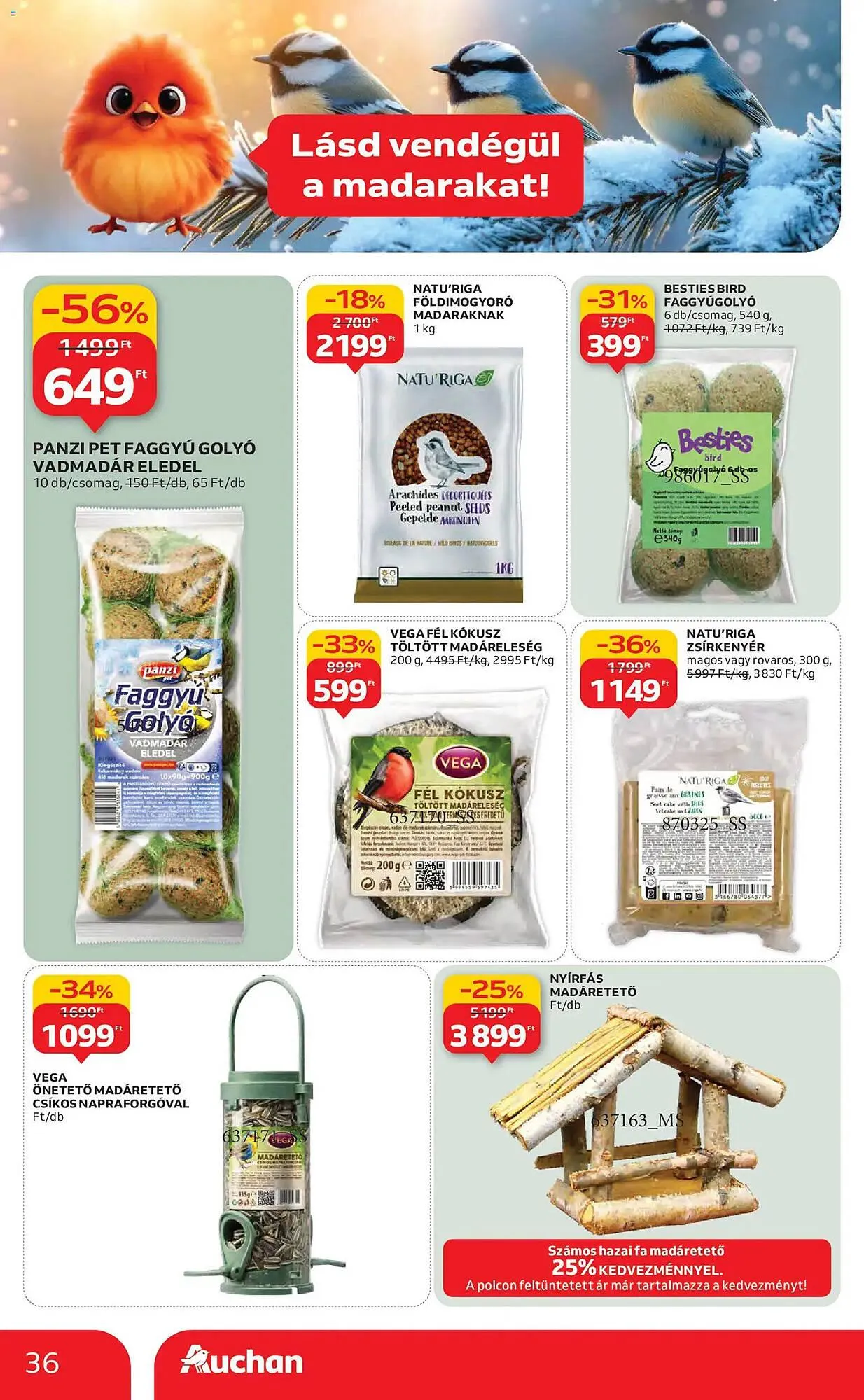 Katalógus Auchan akciós újság január 29.-tól február 4.-ig 2026. - Oldal 36