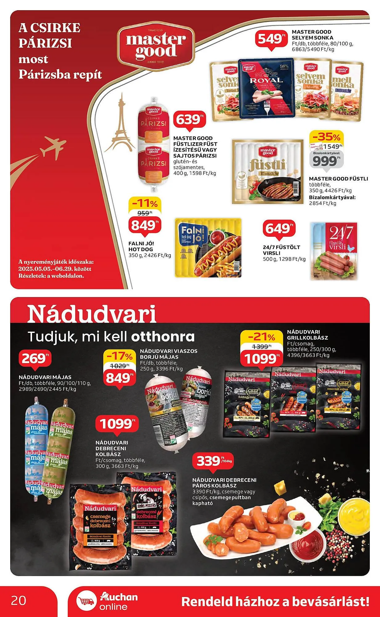 Katalógus Auchan akciós újság május 8.-tól május 14.-ig 2025. - Oldal 20