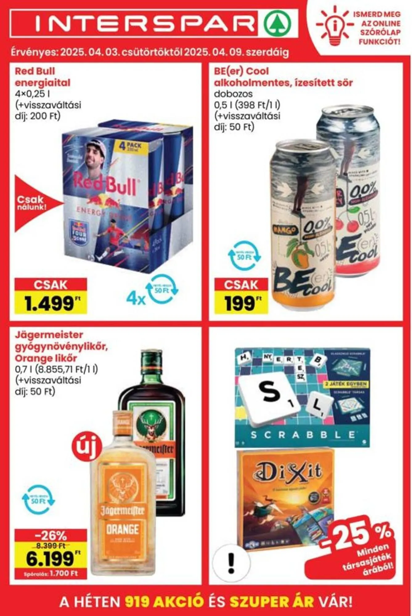 Katalógus Interspar akciós újság április 3.-tól április 9.-ig 2025. - Oldal 2