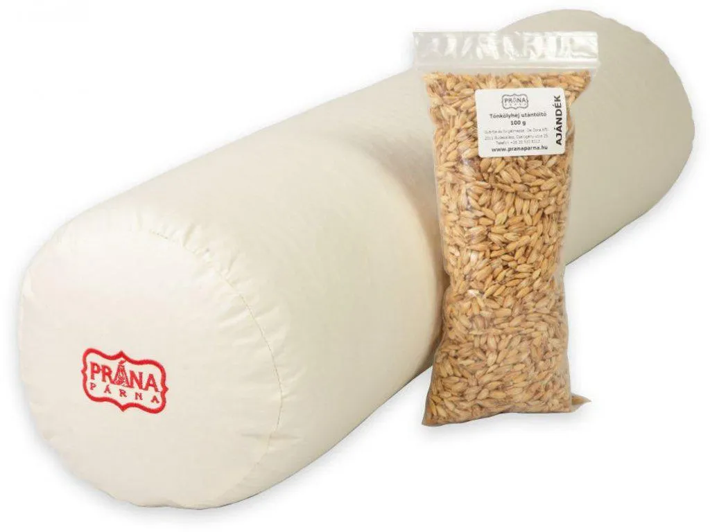 PRÁNA jóga hengerpárna 70 x 20 cm, + Ajándék: utántöltő