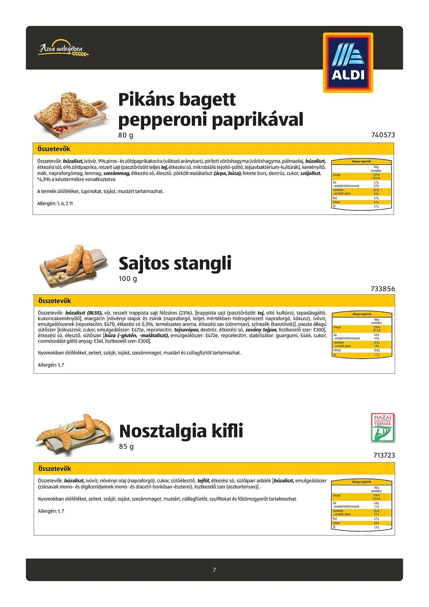 Katalógus ALDI akciós újság január 23.-tól február 19.-ig 2025. - Oldal 7
