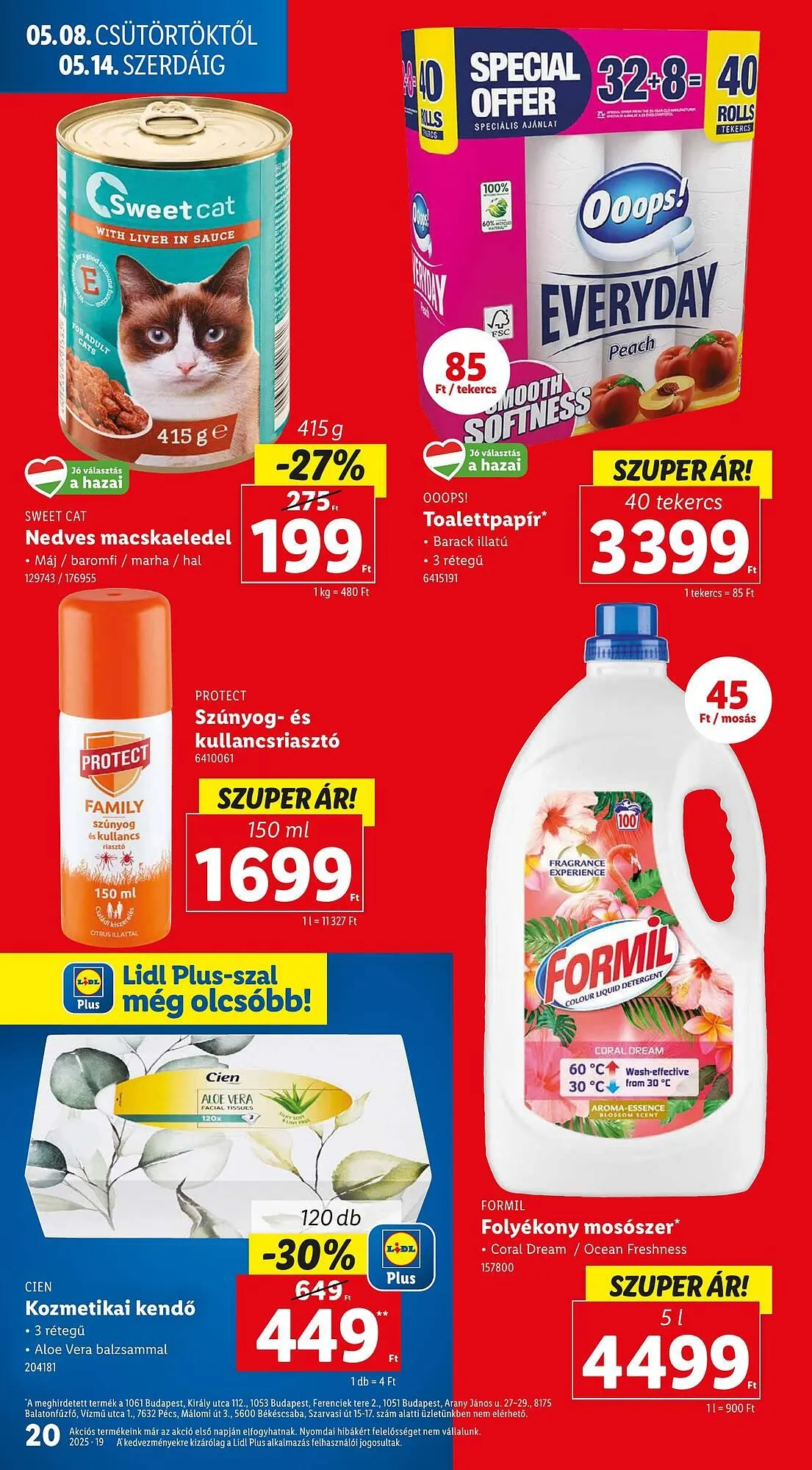 Katalógus Lidl akciós újság május 8.-tól május 14.-ig 2025. - Oldal 18