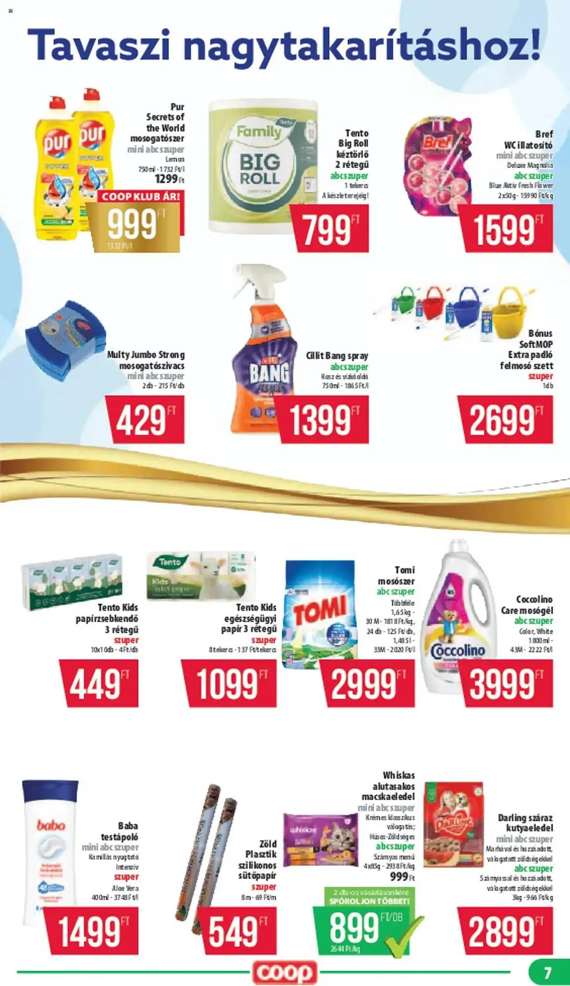 Katalógus Coop akciós újság március 20.-tól április 2.-ig 2025. - Oldal 7
