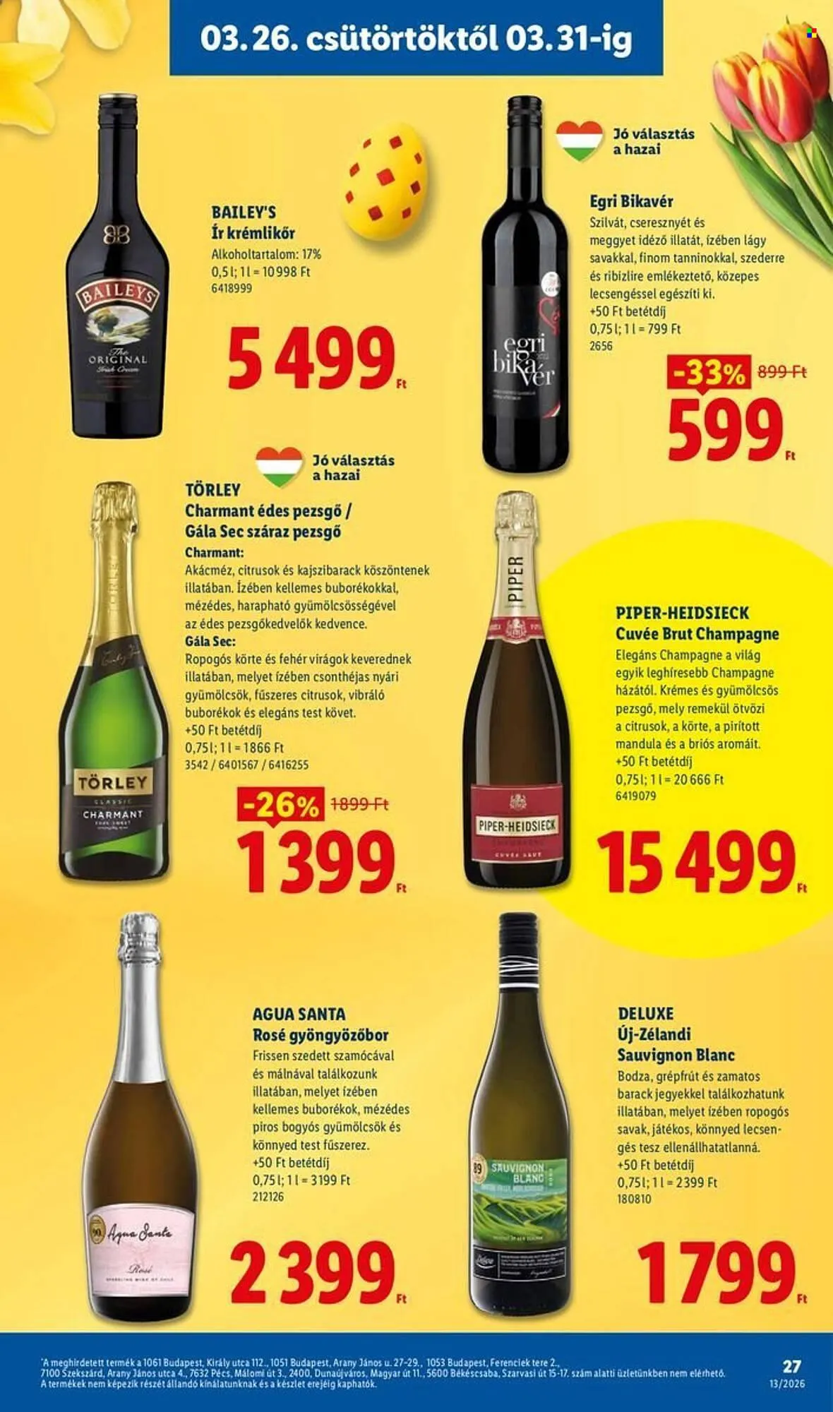 Katalógus Lidl akciós újság március 26.-tól április 1.-ig 2026. - Oldal 27