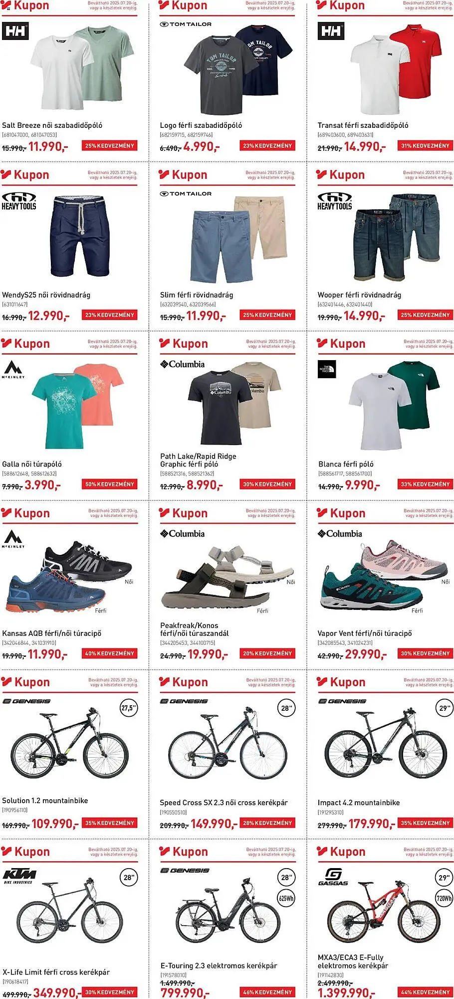 Katalógus Intersport akciós újság július 8.-tól július 20.-ig 2025. - Oldal 2