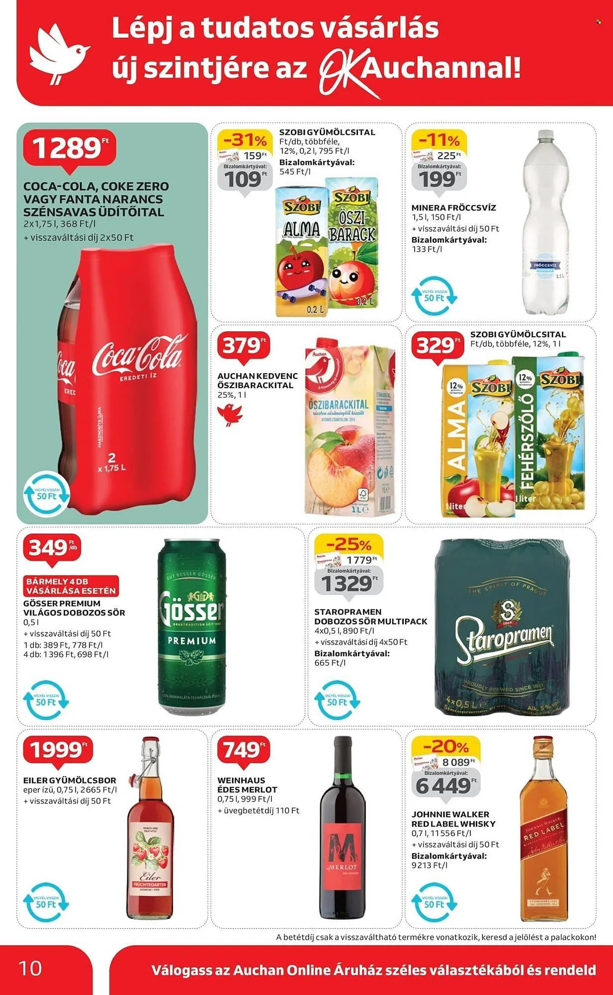 Katalógus Auchan akciós újság június 5.-tól június 11.-ig 2025. - Oldal 10
