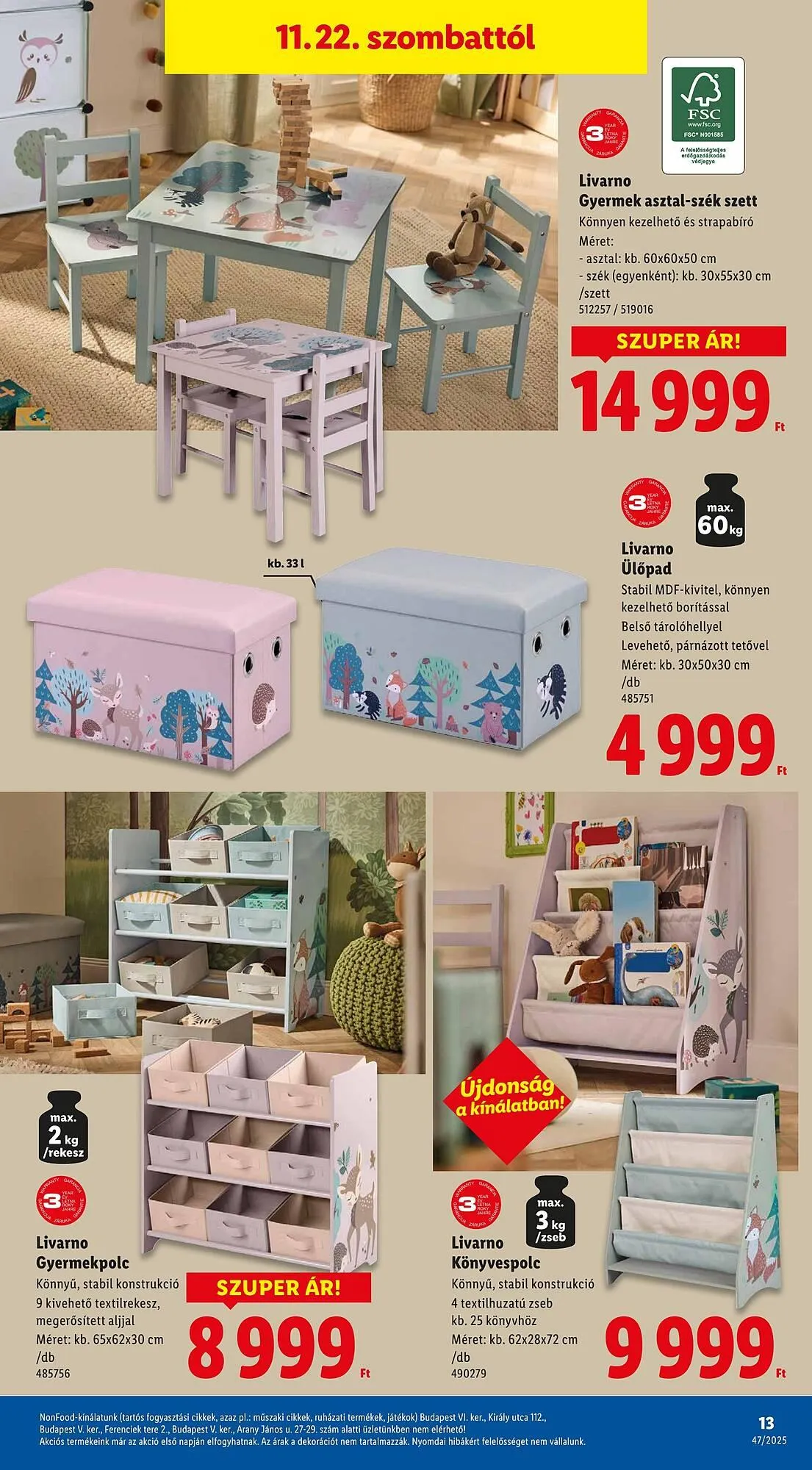 Katalógus Lidl akciós újság november 20.-tól november 26.-ig 2025. - Oldal 13