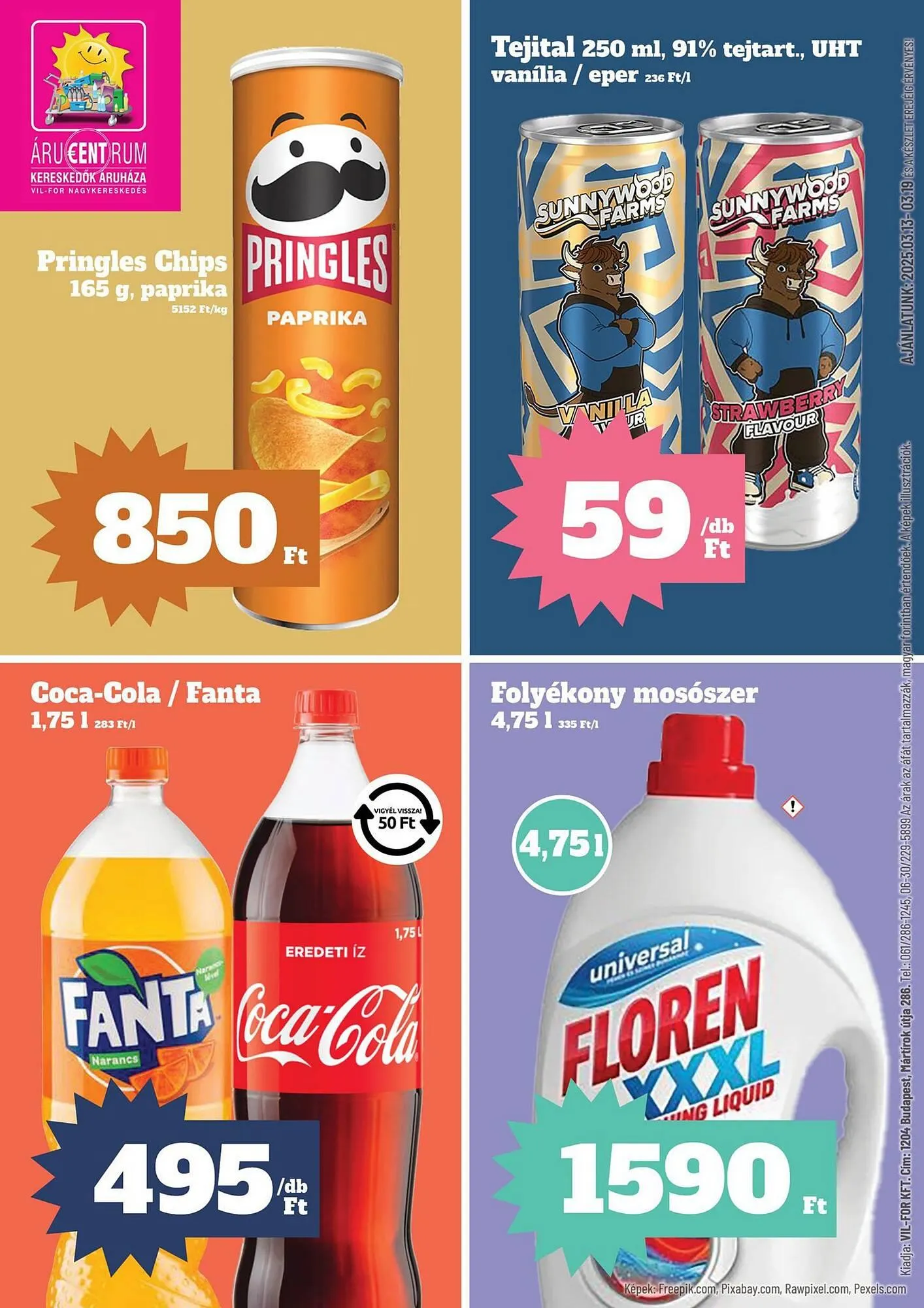 Katalógus Vil-For akciós újság március 13.-tól március 19.-ig 2025. - Oldal 1