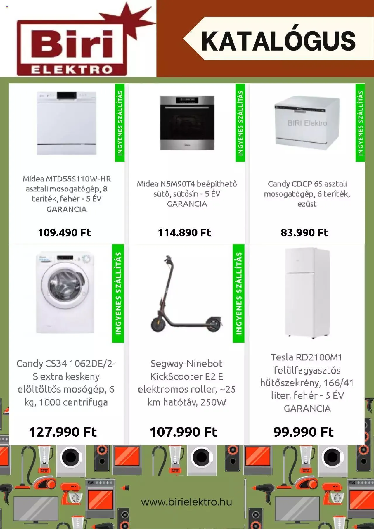 Katalógus Biri Elektro Akciós újság augusztus 17.-tól december 31.-ig 2023. - Oldal 2