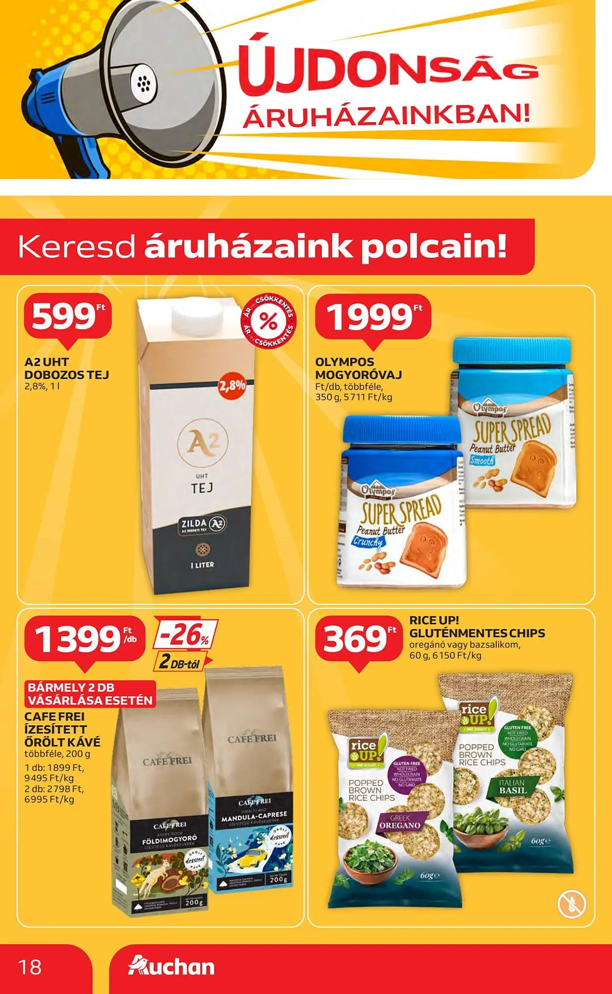 Katalógus Auchan akciós újság július 17.-tól július 23.-ig 2025. - Oldal 18