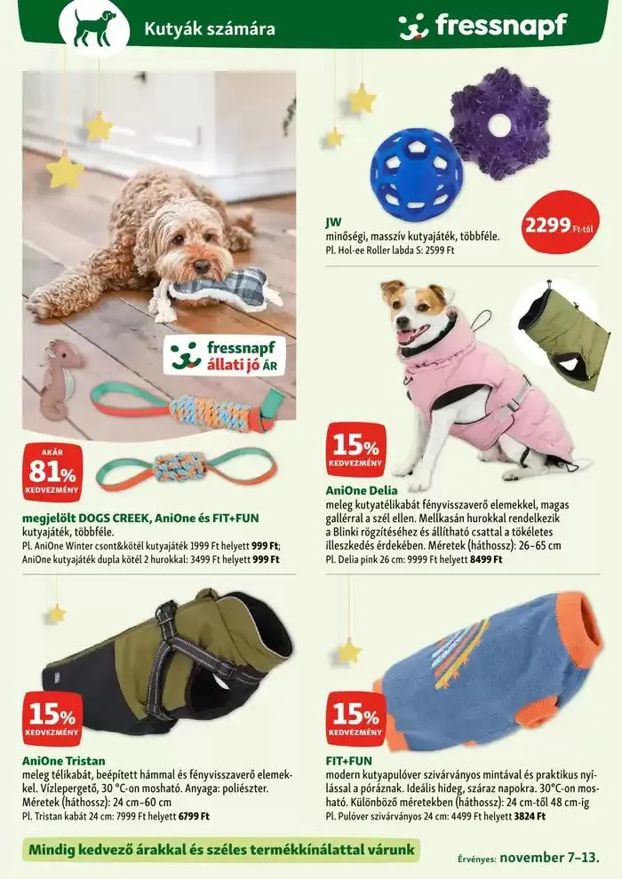 Katalógus Fressnapf akciós november 5.-tól november 19.-ig 2024. - Oldal 11