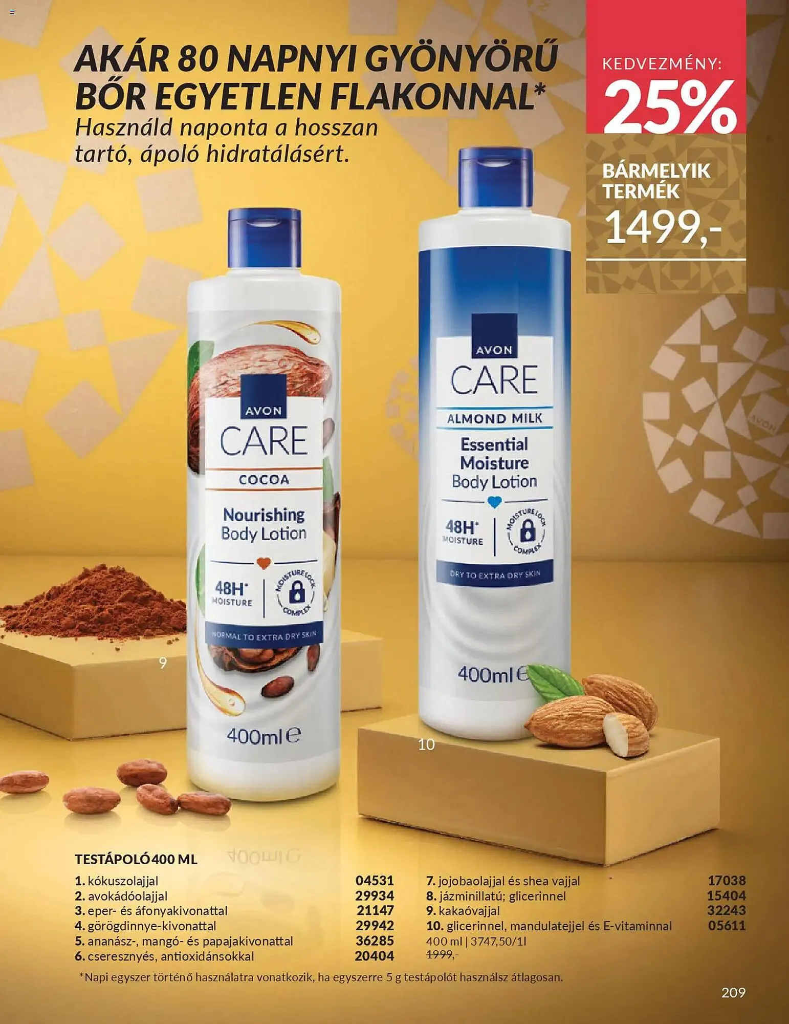 Katalógus AVON katalógus december 1.-tól december 31.-ig 2025. - Oldal 215