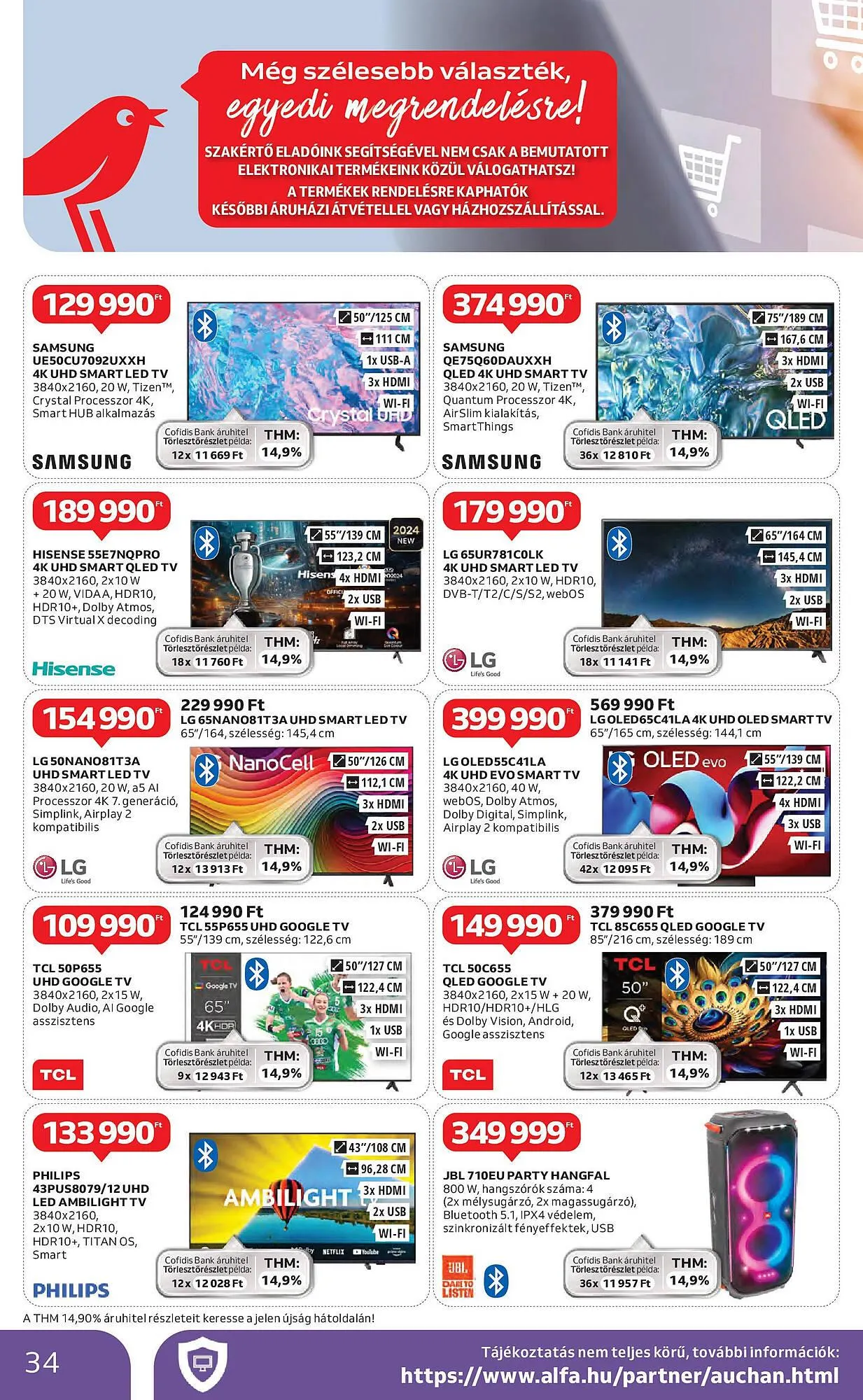 Katalógus Auchan akciós újság április 17.-tól április 23.-ig 2025. - Oldal 34