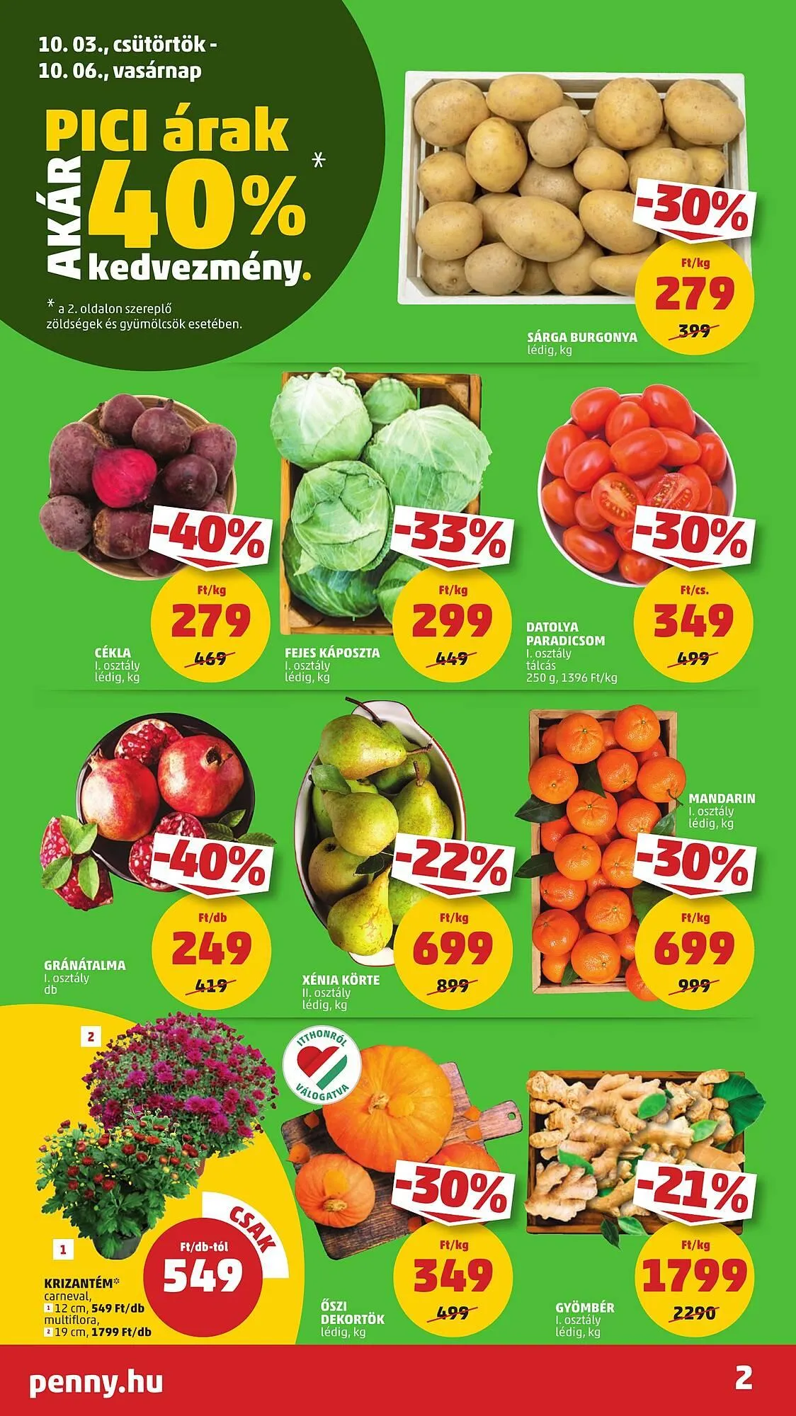 Katalógus PENNY akciós újság október 3.-tól október 9.-ig 2024. - Oldal 2