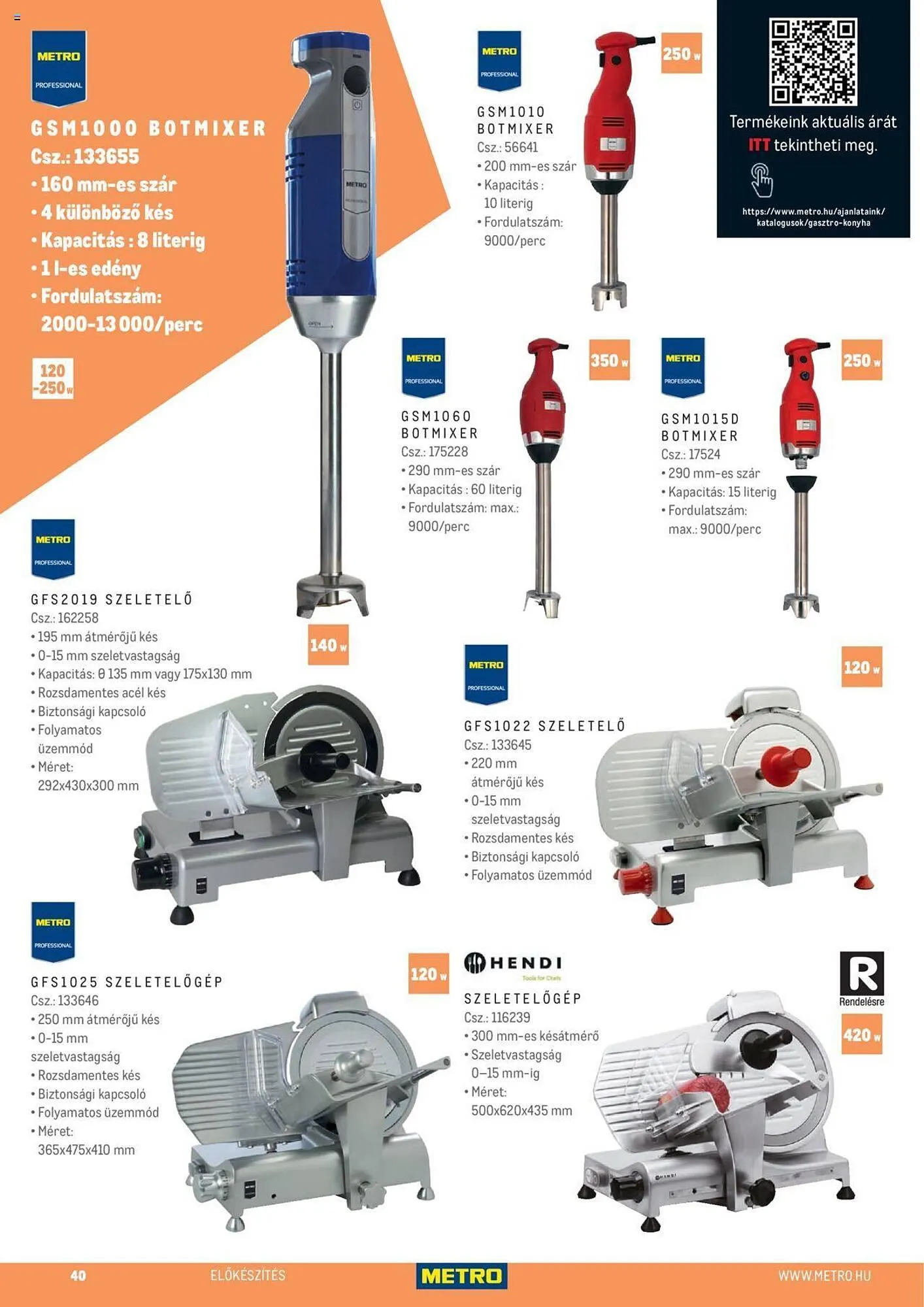Katalógus Metro Gasztro konyha katalógus akciós újság február 15.-tól február 29.-ig 2024. - Oldal 40