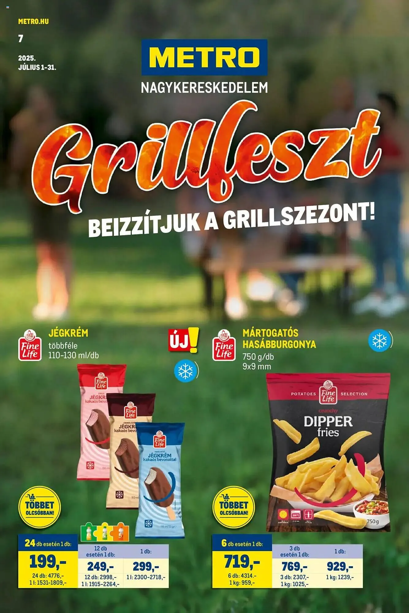 Katalógus Metro akciós újság július 1.-tól július 31.-ig 2025. - Oldal 1