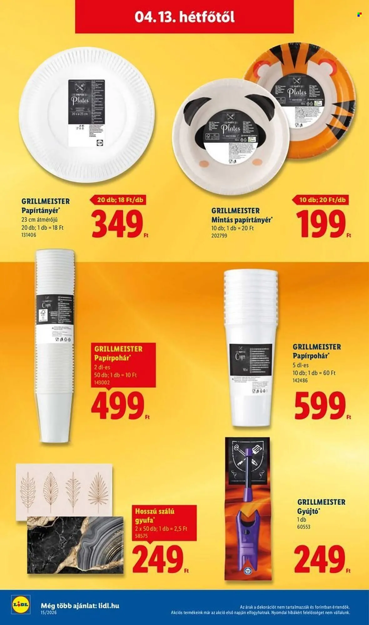 Katalógus Lidl akciós újság április 9.-tól április 15.-ig 2026. - Oldal 64