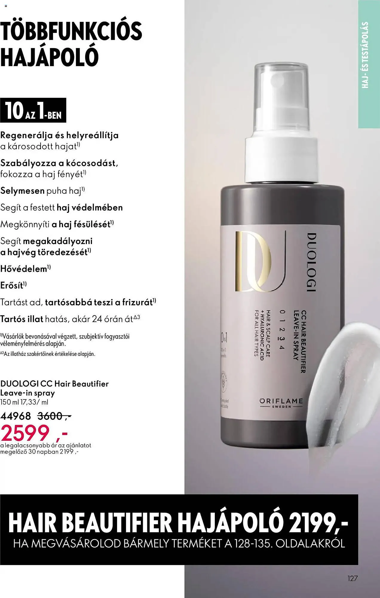 Katalógus Oriflame katalógus október 22.-tól november 11.-ig 2025. - Oldal 127