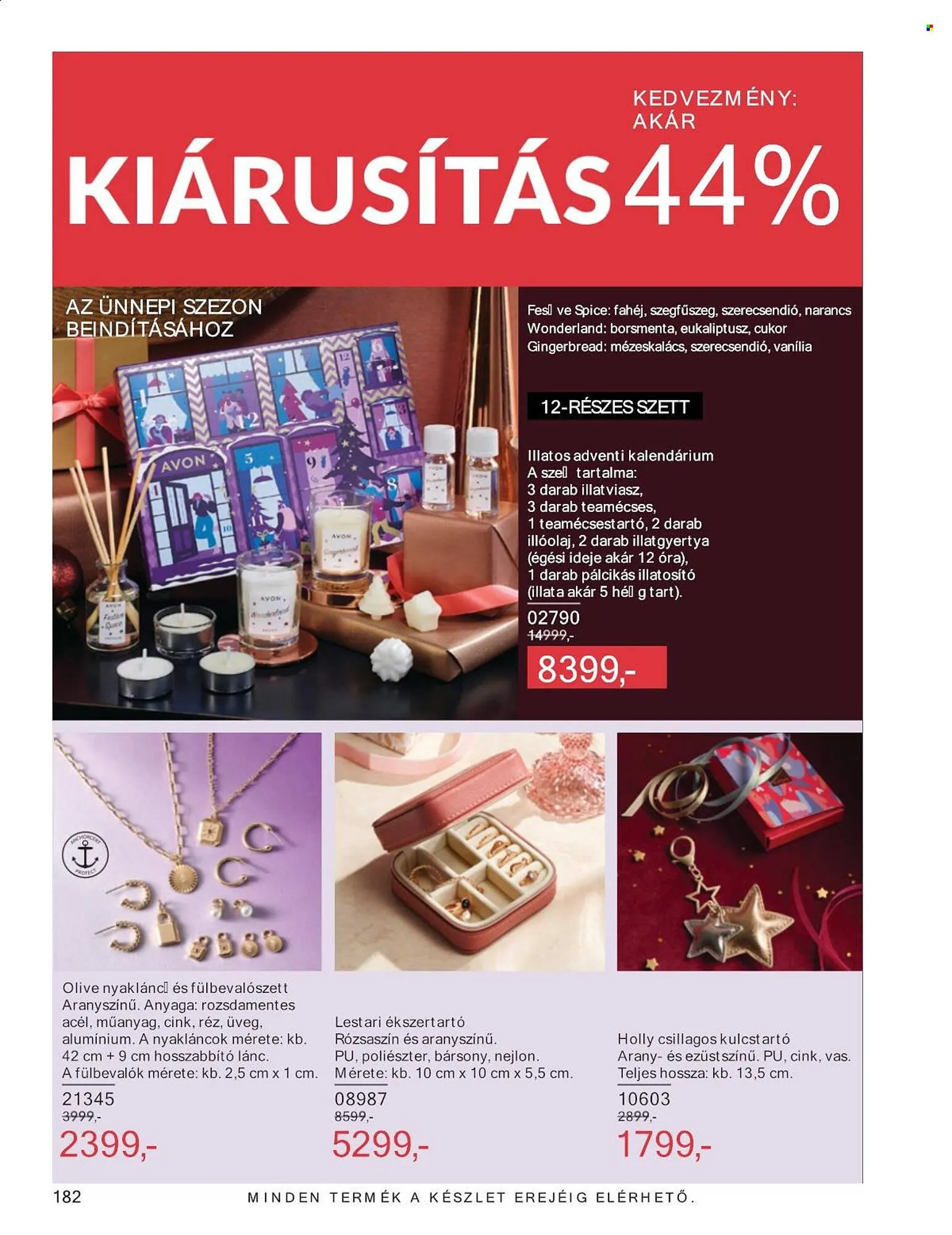 Katalógus AVON katalógus november 1.-tól november 30.-ig 2025. - Oldal 182