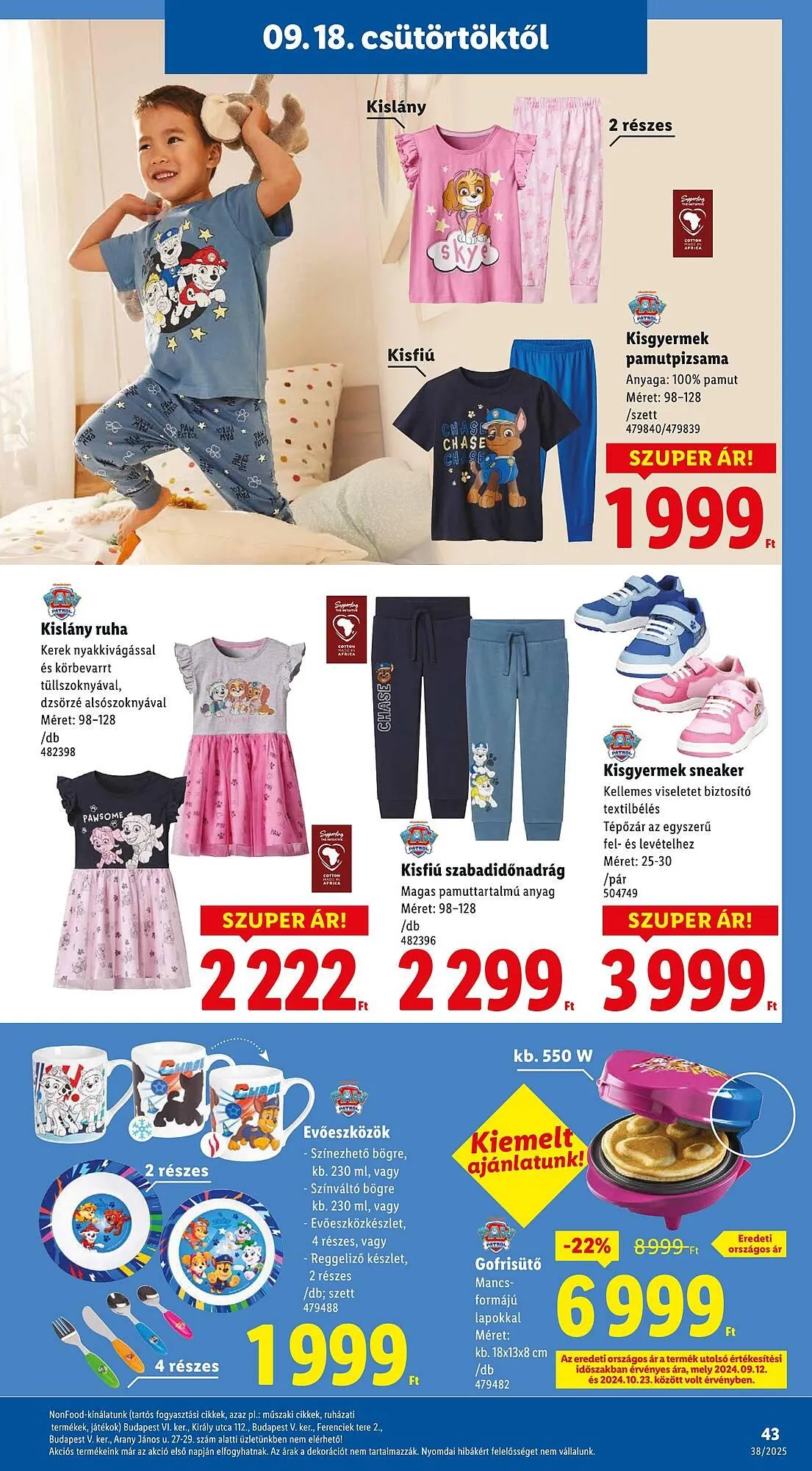 Katalógus Lidl akciós újság szeptember 11.-tól december 31.-ig 2025. - Oldal 43