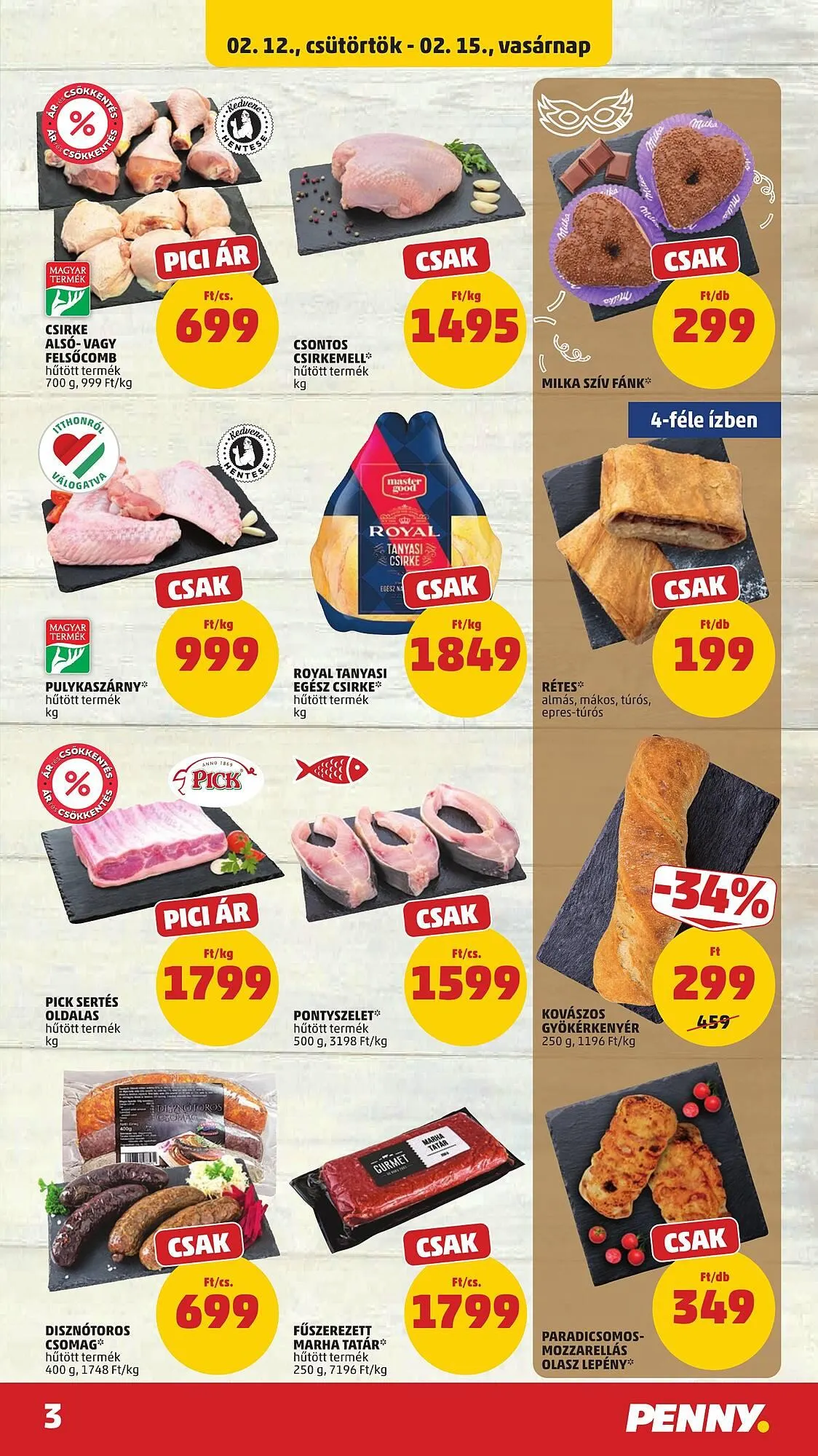 Katalógus PENNY akciós újság február 12.-tól február 18.-ig 2026. - Oldal 3