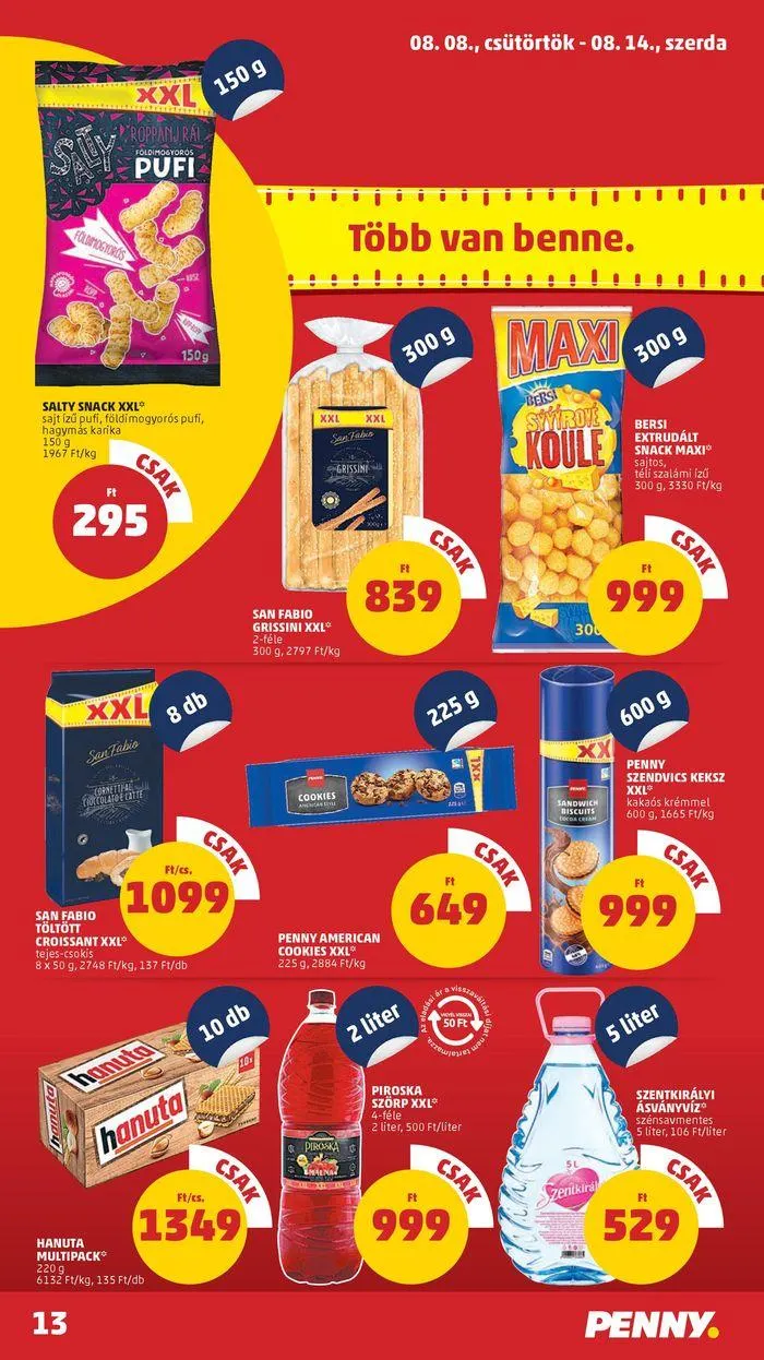 Katalógus Catalog PENNY 32. heti reklámújság augusztus 8.-tól augusztus 14.-ig 2024. - Oldal 15