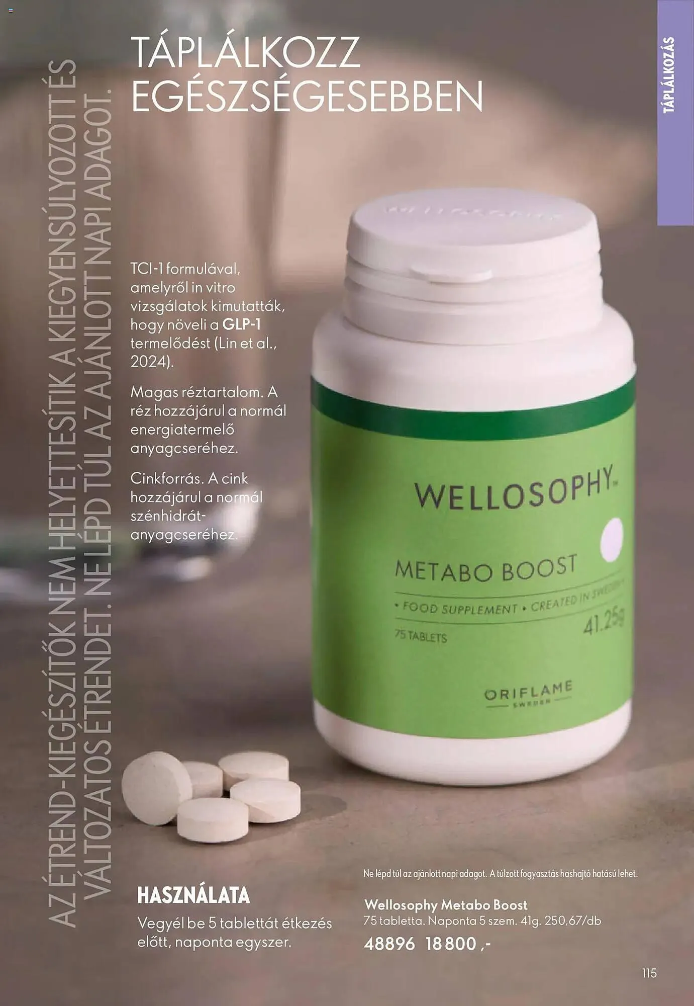 Katalógus Oriflame katalógus március 25.-tól április 14.-ig 2026. - Oldal 115