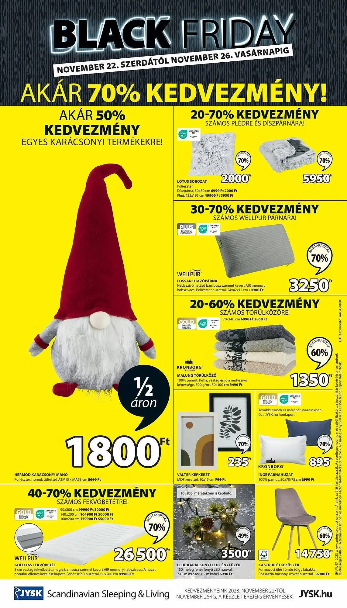 Katalógus JYSK akciós újság november 22.-tól november 26.-ig 2023. - Oldal 16