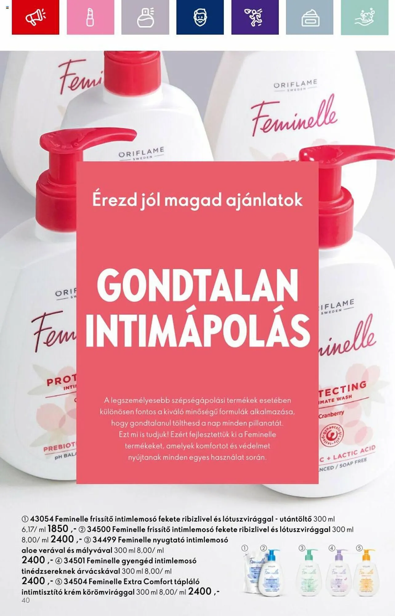 Katalógus Oriflame akciós újság augusztus 30.-tól szeptember 19.-ig 2023. - Oldal 40