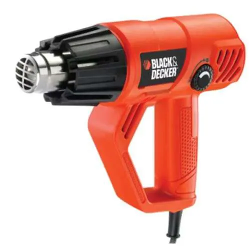 Black & Decker KX2001-QS Hőlégfúvó, Narancssárga-Fekete
