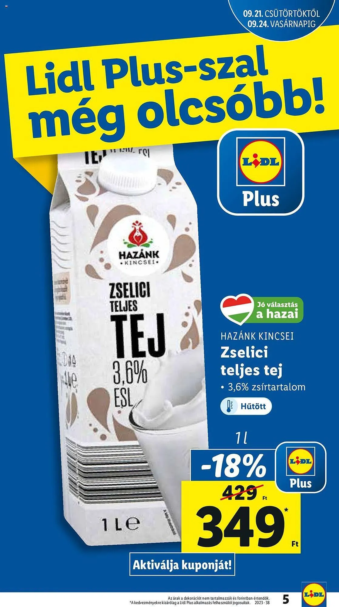 Katalógus Lidl akciós újság szeptember 21.-tól szeptember 27.-ig 2023. - Oldal 5