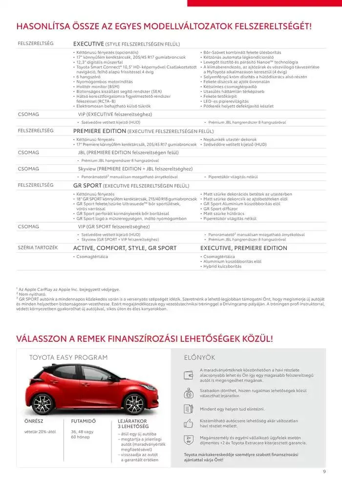 Katalógus Toyota Új YARIS Hybrid január 25.-tól január 25.-ig 2026. - Oldal 9