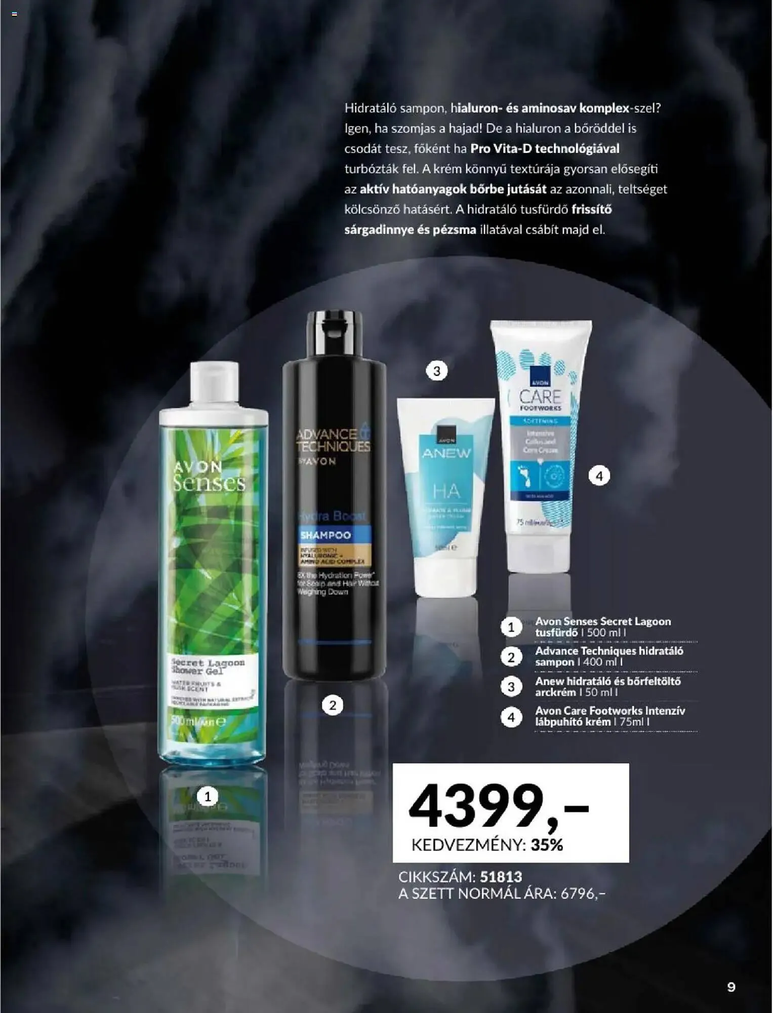 Katalógus AVON akciós újság augusztus 1.-tól augusztus 31.-ig 2025. - Oldal 9