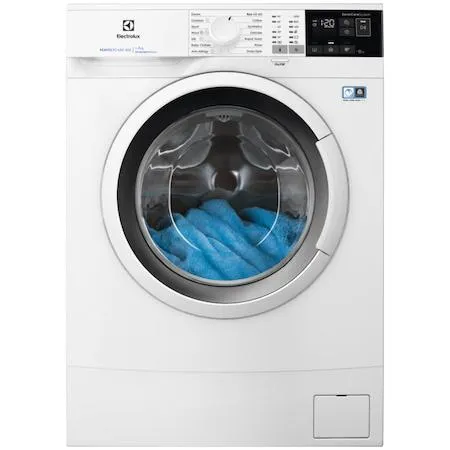 Electrolux EW6SN427WI keskeny mosógép, 7 kg, 1200 rpm, C energiaosztály, Inverter motor, SensiCare, fehér