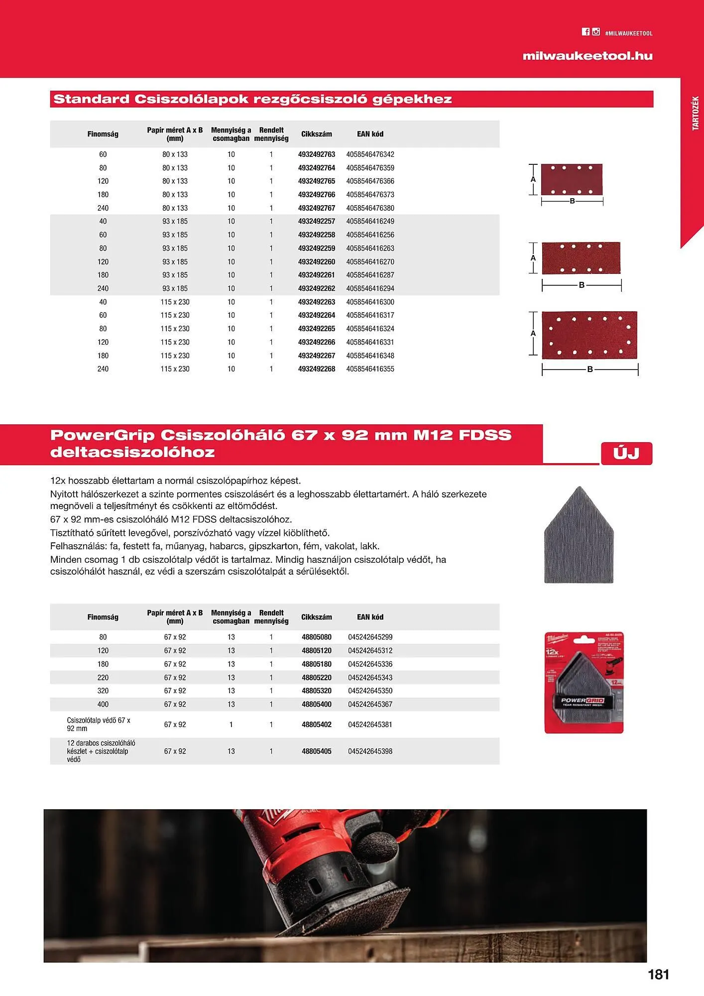 Katalógus Milwaukee akciós újság szeptember 16.-tól december 31.-ig 2025. - Oldal 181
