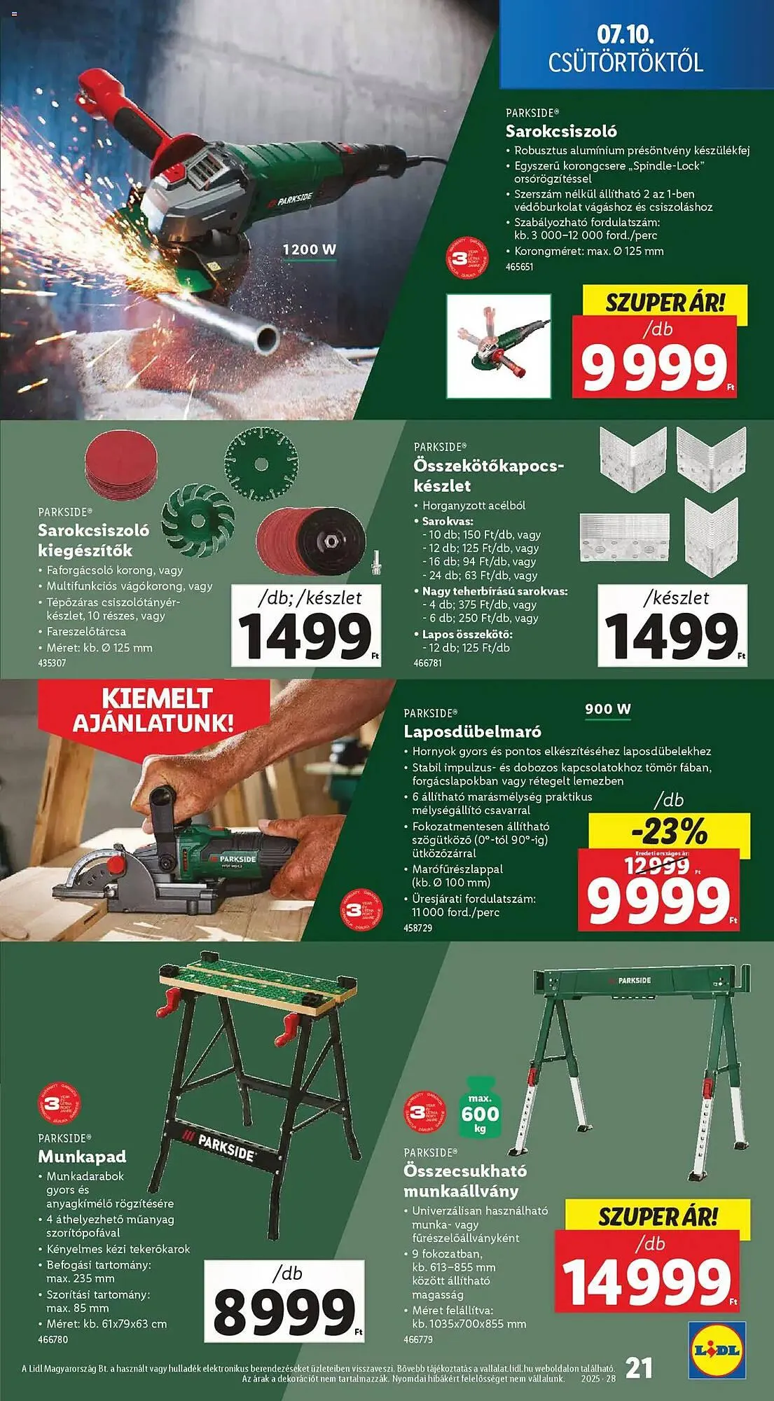 Katalógus Lidl akciós újság július 10.-tól július 16.-ig 2025. - Oldal 21