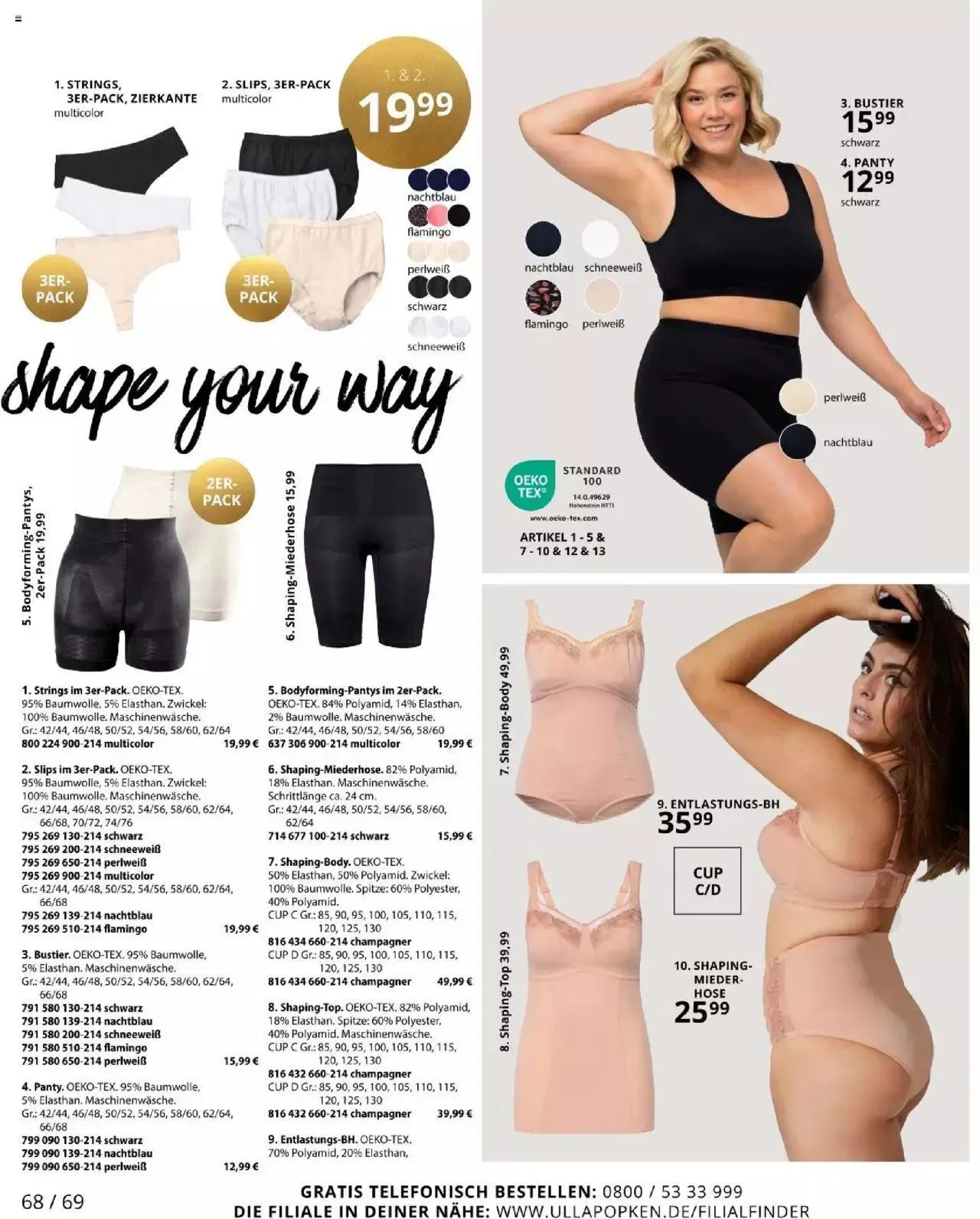 Katalógus Ulla Popken Akciós újság december 1.-tól december 31.-ig 2023. - Oldal 68