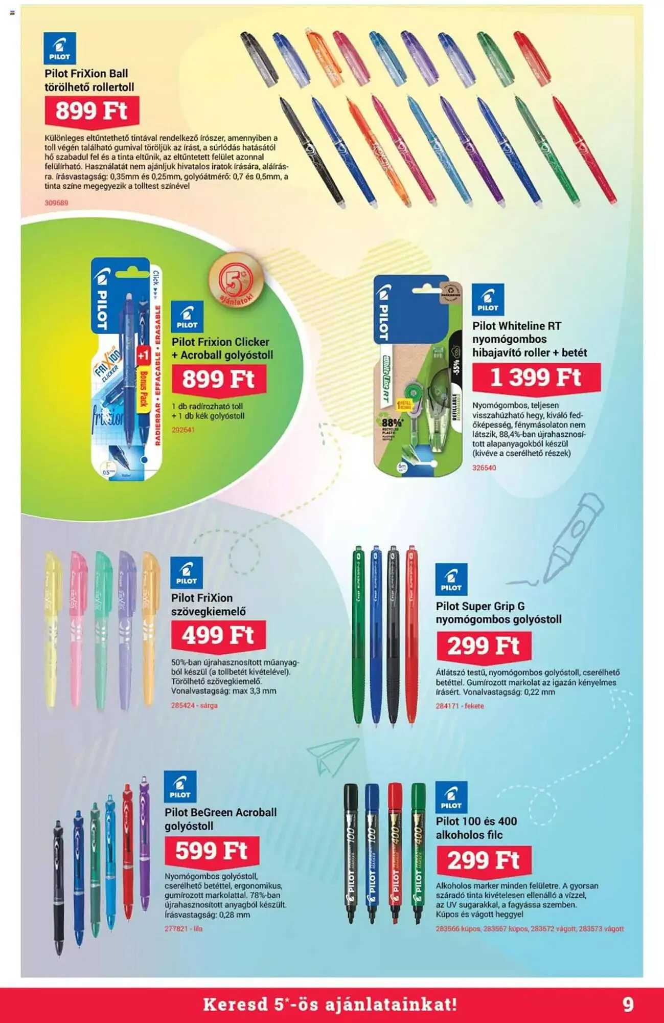 Katalógus Office Depot akciós újság augusztus 14.-tól szeptember 10.-ig 2023. - Oldal 9