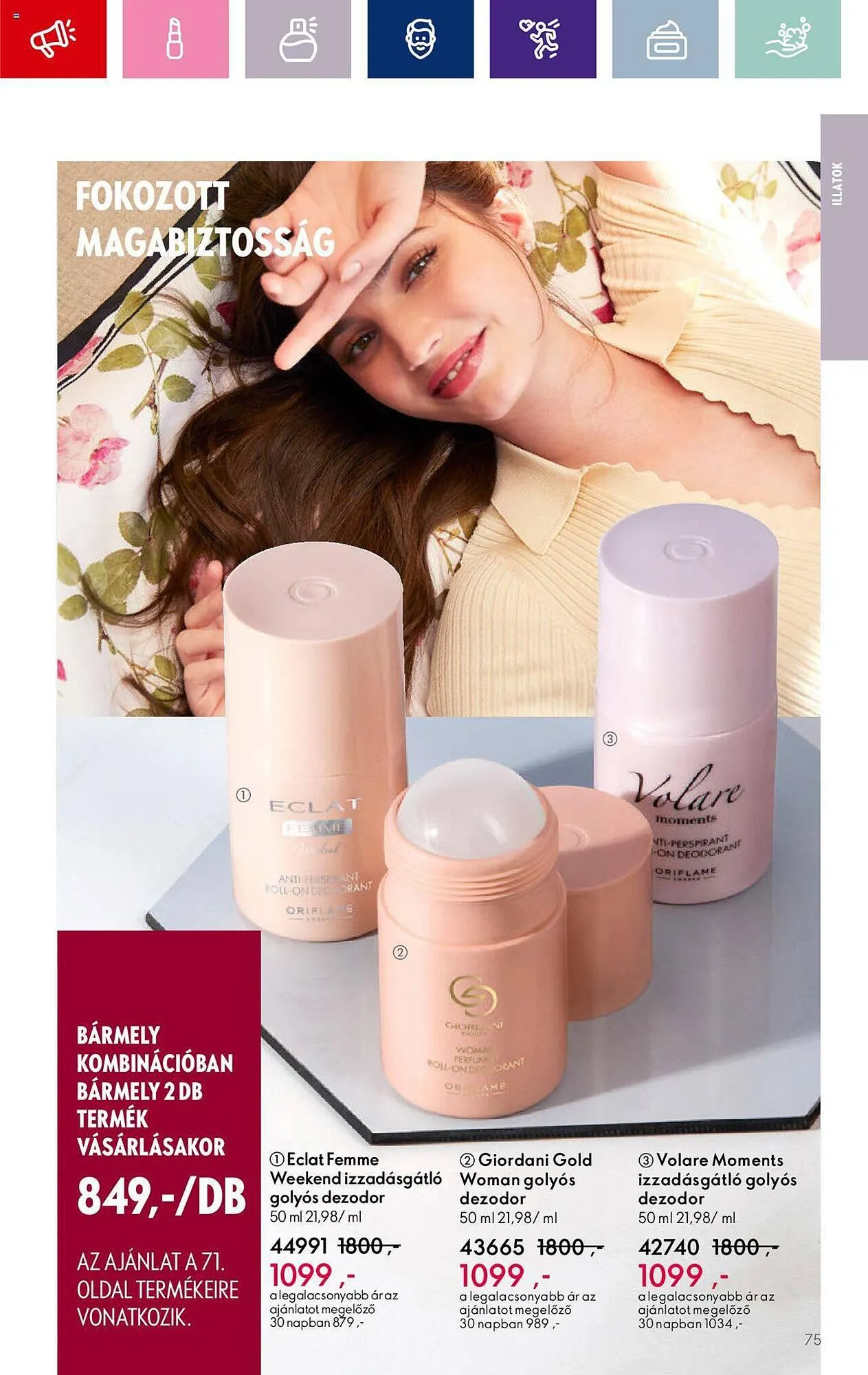 Katalógus Oriflame akciós újság szeptember 20.-tól október 10.-ig 2023. - Oldal 75