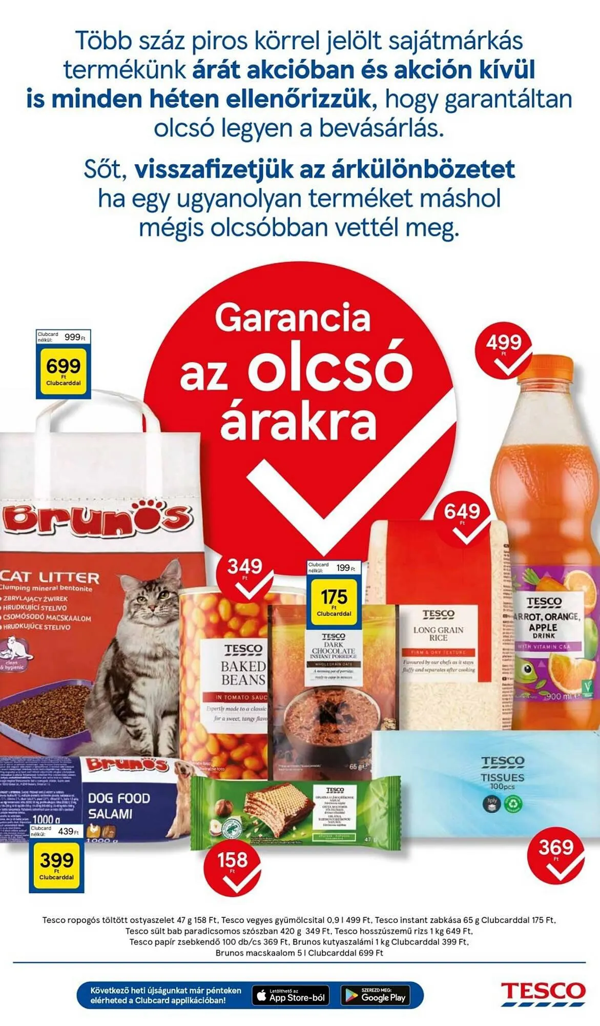 Katalógus Tesco Szupermarket akciós újság november 23.-tól november 29.-ig 2023. - Oldal 3
