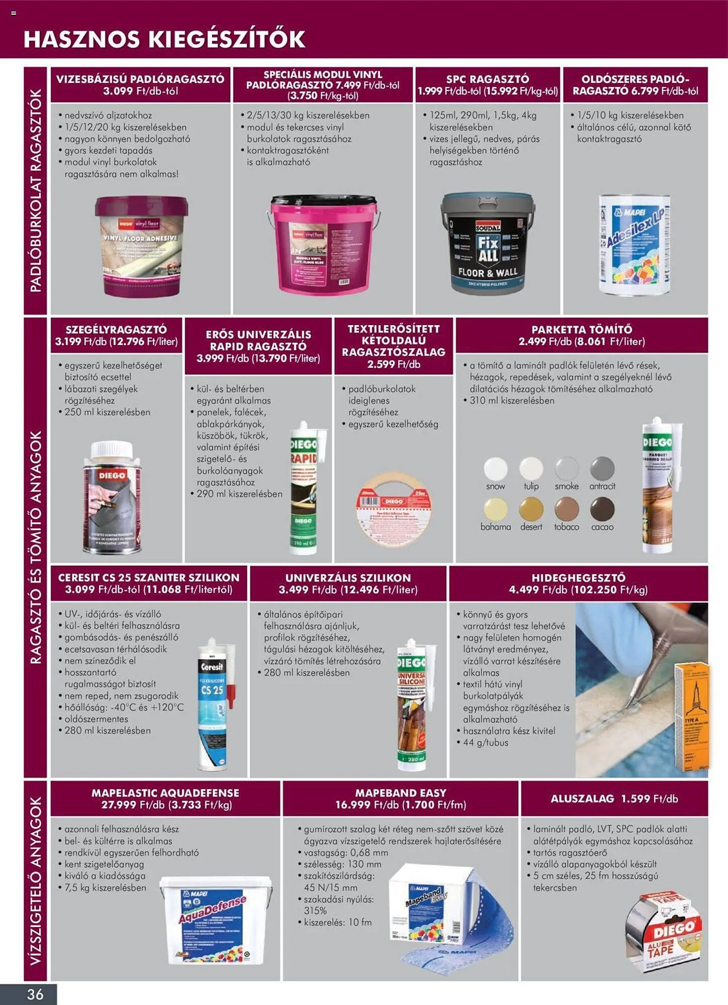 Katalógus Diego akciós újság április 3.-tól december 31.-ig 2024. - Oldal 36