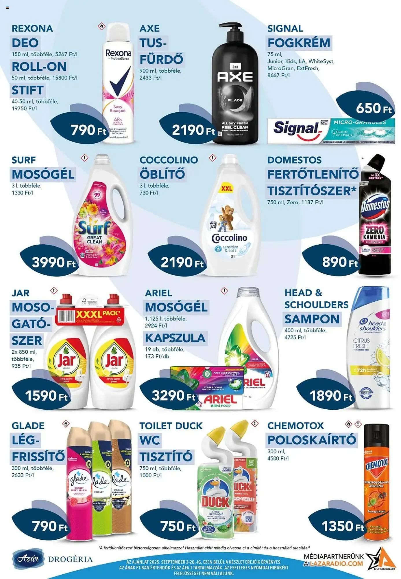 Katalógus Azúr akciós újság szeptember 2.-tól szeptember 20.-ig 2025. - Oldal 2