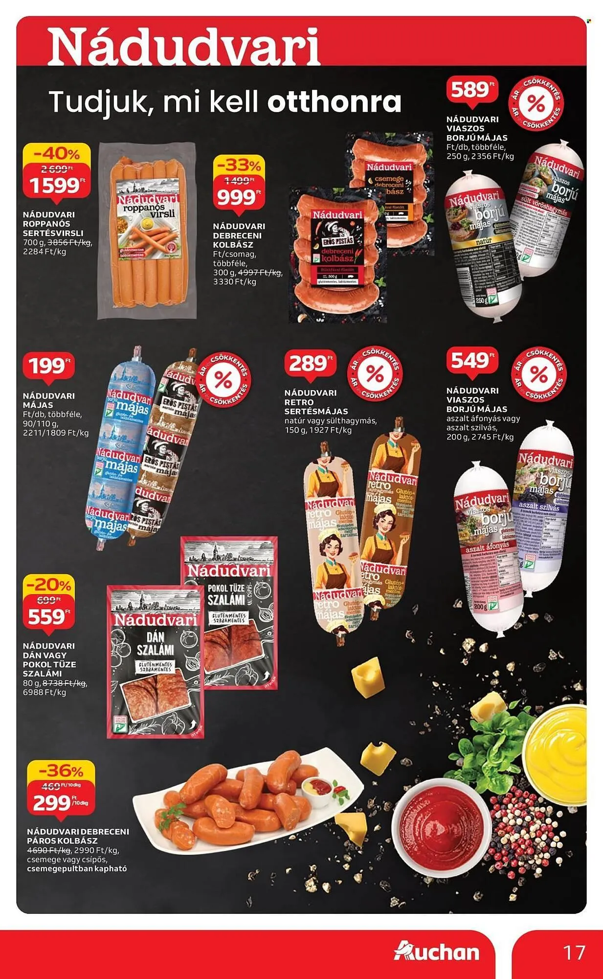Katalógus Auchan akciós újság december 4.-tól december 10.-ig 2025. - Oldal 17
