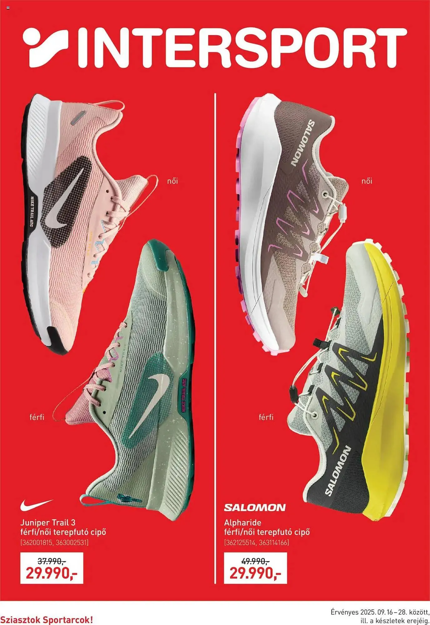 Intersport akciós újság - 1