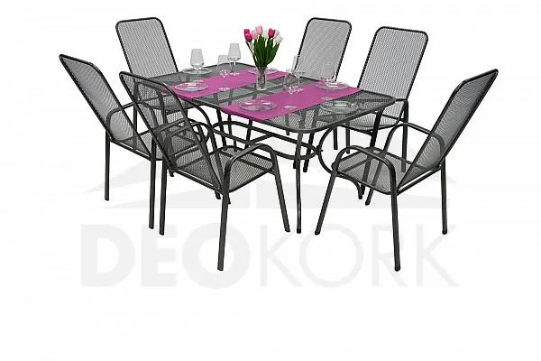 Kerti fém szerelvény Sandra 1 + 6