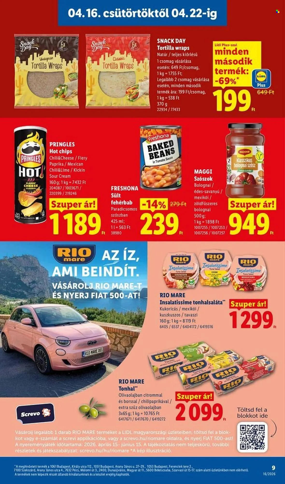 Katalógus Lidl akciós újság április 16.-tól április 22.-ig 2026. - Oldal 9