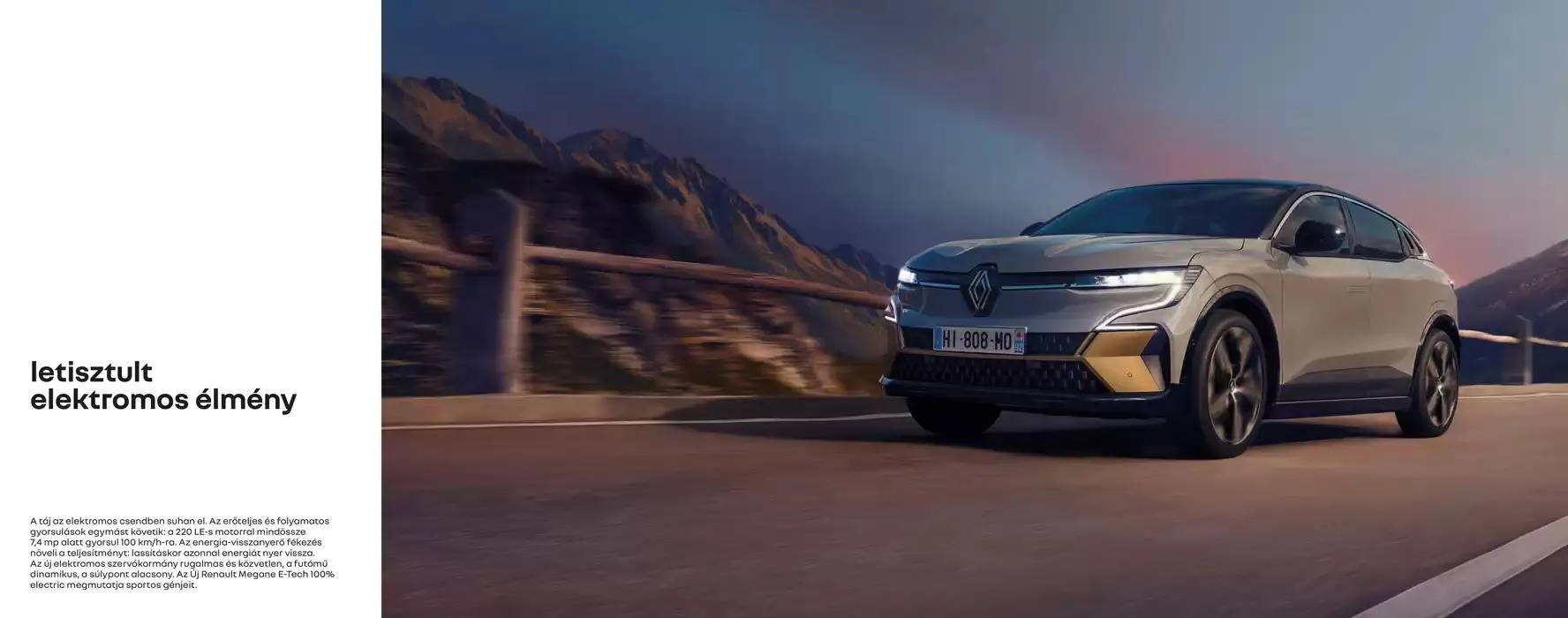 Katalógus Megane E-Tech electric január 6.-tól június 30.-ig 2025. - Oldal 6